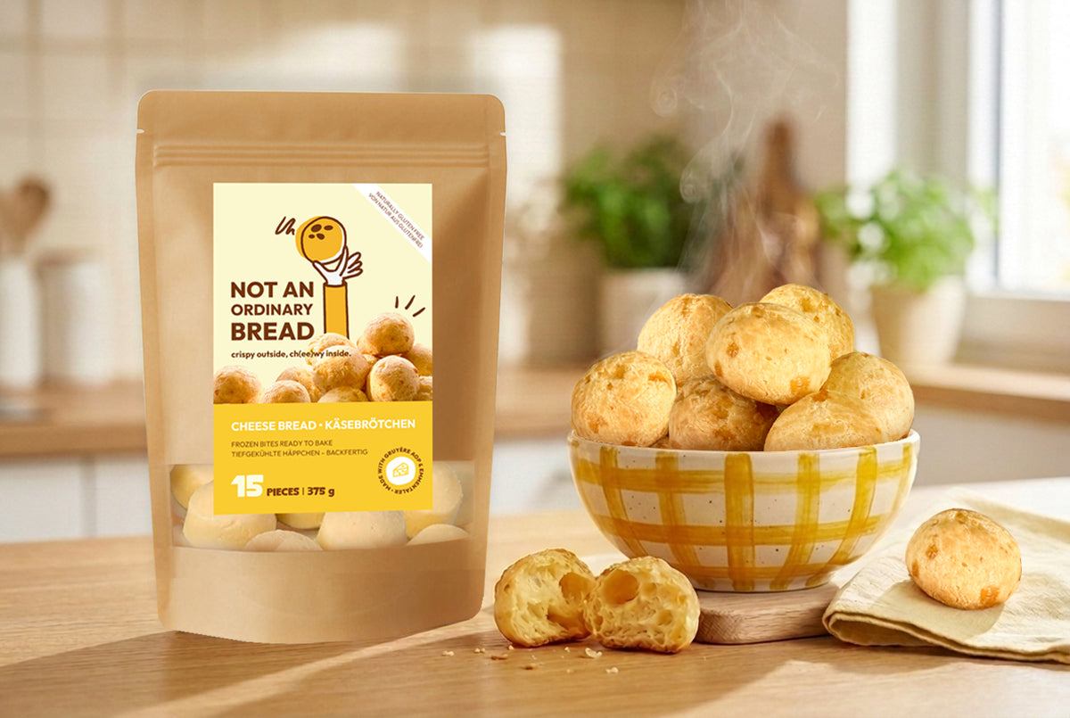 Frozen Cheese Bread Standup Pouch 375g